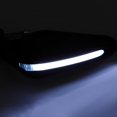 thumbnail image 2 of Motorcycle Hand Guard Brake Lever Guard with White LED Light Windproof Hand Shield Protector Motorcycle Accessories,1Pair Motorcycle Hand Guard,Black, 2 of 5