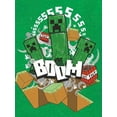 thumbnail image 2 of Minecraft Boys' Creeper BOOM T-Shirt, Sizes 4-16, 2 of 3