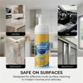 thumbnail image 6 of 4-in-1 Multi-Enzyme Foam Cleaner for Car Interior, No-Rinse All-Purpose Deep Cleaning Spray with Lemon Fresh Scent, 6 of 7