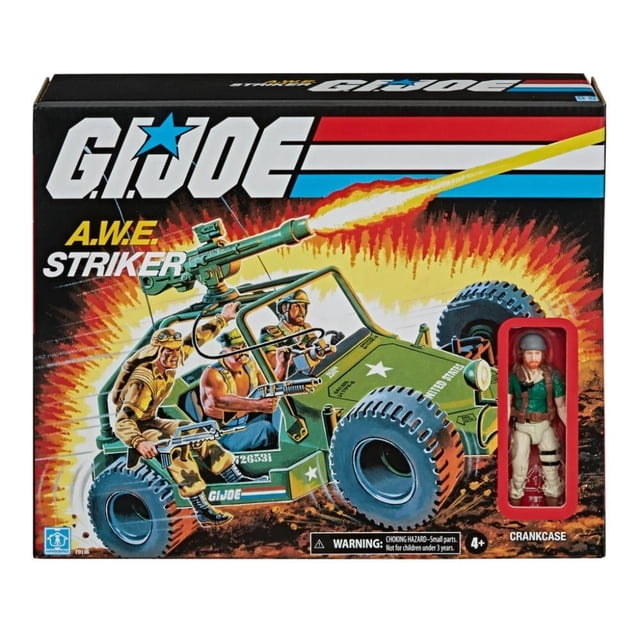 Figura Crankcase Hasbro G.I. Joe 3.7 Pulgadas