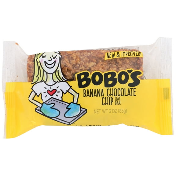 Bobo's Oat Bars - All Natural - Banana - 3 Oz Bars - Case Of 12