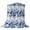 Blue, variant on Blue Floral Blanket Soft Cozy Warm Throw Blanket for Couch, Plush Fuzzy Flannel Fleece Blankets for Sofa, Vintage Farmhouse Garden Flower Leaves Bed Blankets Lightweight Gifts for Women, 50"x80"