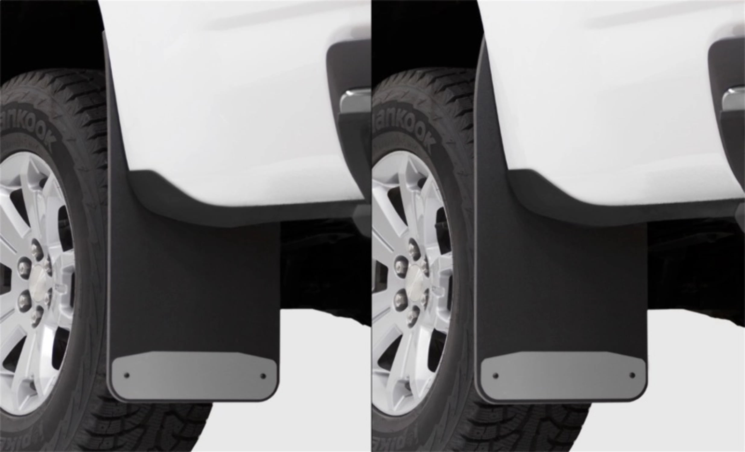 Rockstar Mud Flaps 4000570 ROCKSTAR Mud Flap; Splash Guard; For Use w/Pickups/SUVs; 12 in. Wide x 24 in. Long; Set Of Two;