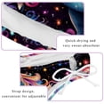 thumbnail image 3 of Starry Unicorn Detachable Sponge Adjustable Strap Swimsuit Set - 2 Pack for Beach & Pool Parties, 3 of 6