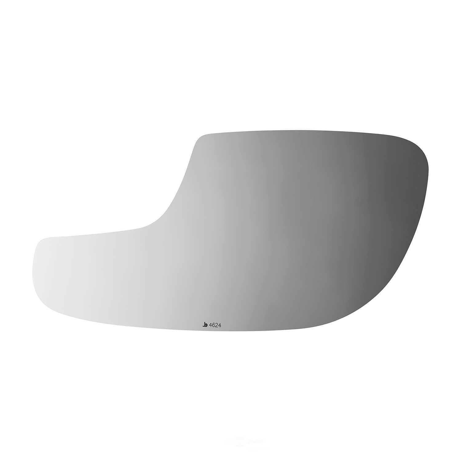 Burco Side View Mirror Replacement Glass - Clear Glass - 4624