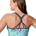 thumbnail image 2 of Free Country Women's Macrame Back Tankini Top Aruba Mosaic Garden L, 2 of 5