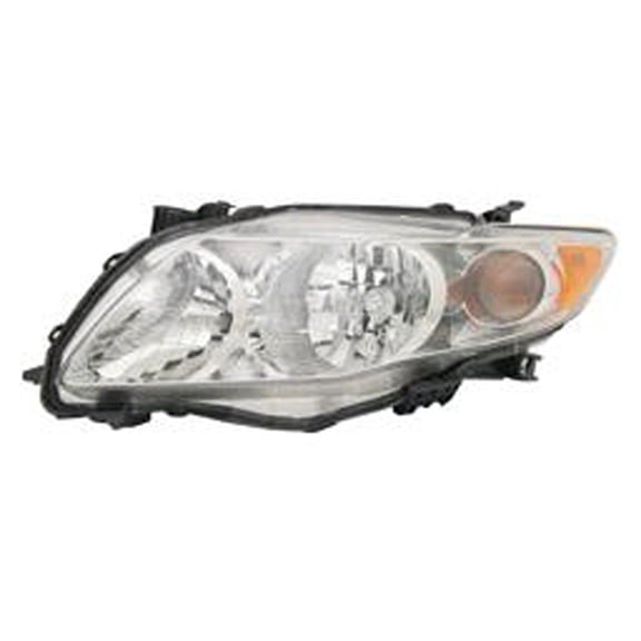 KAI New Economy Replacement Driver Side Headlight Assembly, Fits 2009-2010 Toyota Corolla Sedan