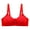 Red, variant on Girls Sports Bra Women Bra No Underwire Push Up Underwear Vest-Style Sleep Bra Big & Tall Size Yoga Bra, Style 3445, Red 46B