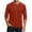 Red, variant on CIENVNSTG Men's Solid Color 3/4 Sleeve Tees-Classic Crew Neck Loose Fit Baseball T-Shirts Black XL