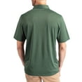 thumbnail image 2 of Men's-Cutter & Buck  Heather Green Michigan State Spartans Forge Eco Stretch Recycled Polo, 2 of 2