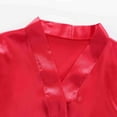 thumbnail image 3 of Ketyyh-chn99 Pajamas for Girls 2 Pcs Long Sleeve Sleepwear Cute Loungwear Sleepwear Short Sleeve Summer Sleepwear Red,2-3 Years, 3 of 3