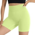 thumbnail image 2 of PNTUTB Womens Comfortable Fitness Shorts High Waisted Compression Pants Breathable Tight Sports Pants, 2 of 5