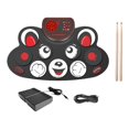 thumbnail image 4 of TISHITA Hand Roll Up Drum Kits Electronic Percussion Instrument Multipurpose Tools Gifts Bear, 4 of 8