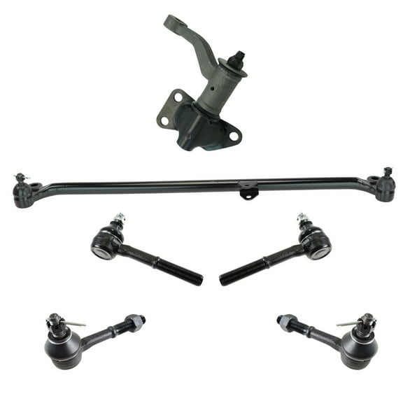 TRQ Tie Rod End Center Drag Link Idler Arm Steering Kit Set 6pc for D21 4WD PSA59803