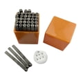 thumbnail image 2 of Abbracc Serenable 36Pcs Numbers Letter Metal Stamp for Clay Leather Plastic Leathercraft, 2 of 9