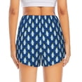 thumbnail image 2 of Lsque Beautiful King Penguin Pattern Printed Women's Running Shorts with Liner Pockets,Elastic Quick Dry Workout Athletic Gym Yoga Shorts,Womens High Waist Shorts-Medium, 2 of 9