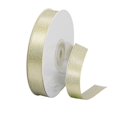 thumbnail image 2 of Satin Ribbon Metallic Gold Finish, 22m Roll for Gift Wrapping Weddings and Holiday Decor, 2 of 4