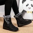thumbnail image 7 of Ablanczoom Women Snow Boots Winter Shoes Outdoor Boots for Women Booties with Warm Faux Fur, 7 of 7