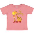 thumbnail image 3 of Inktastic My Mommy Loves Me Giraffe Boys or Girls Baby T-Shirt, 3 of 5