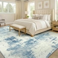 thumbnail image 3 of Modern Abstract Area Rugs for Living Room x Non Slip Machine Washable Rug Lightweight Low Pile Floor Carpet for Bedroom Dining Room Nursery Home Office Entryway Rugs Grey, 3 of 9