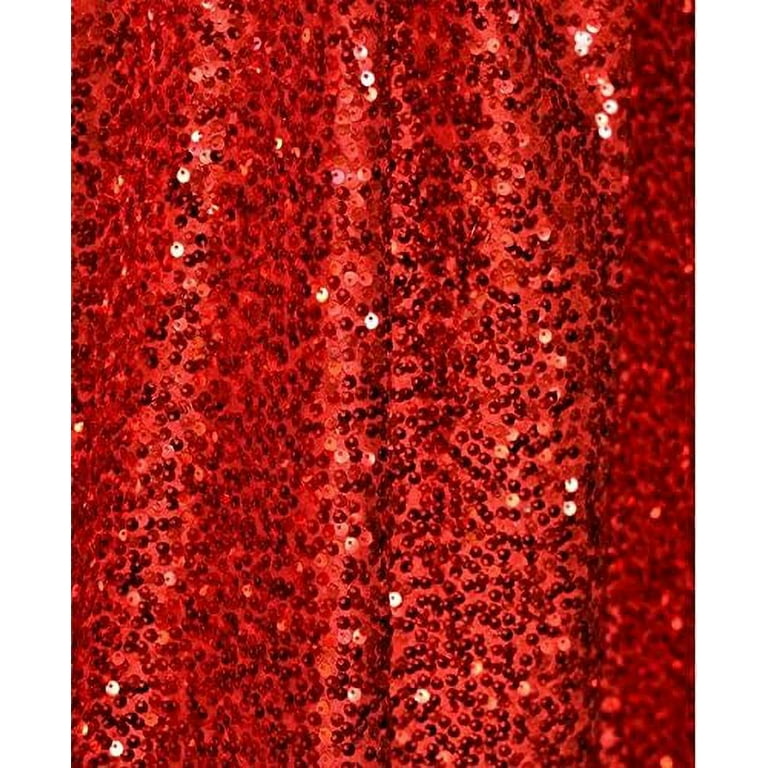 5ft x 6ft RED Sequin Taffeta Fabric Photography Backdrop, Sequin Photo  Booth Backdrop - Made in USA. 