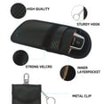 thumbnail image 7 of Faraday Bag for Key Fob, Signal Blocking Faraday Cage, Double-Layers of Shielding Carbon RFID Key Fob Protector Case 2Pack, 7 of 7