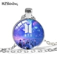 thumbnail image 2 of Kpop Bts Bt21 Moda Personalizado Equipo Logo Collar Animal Patrón Colgante Ventilador Accesorios De Fiesta, 2 of 4