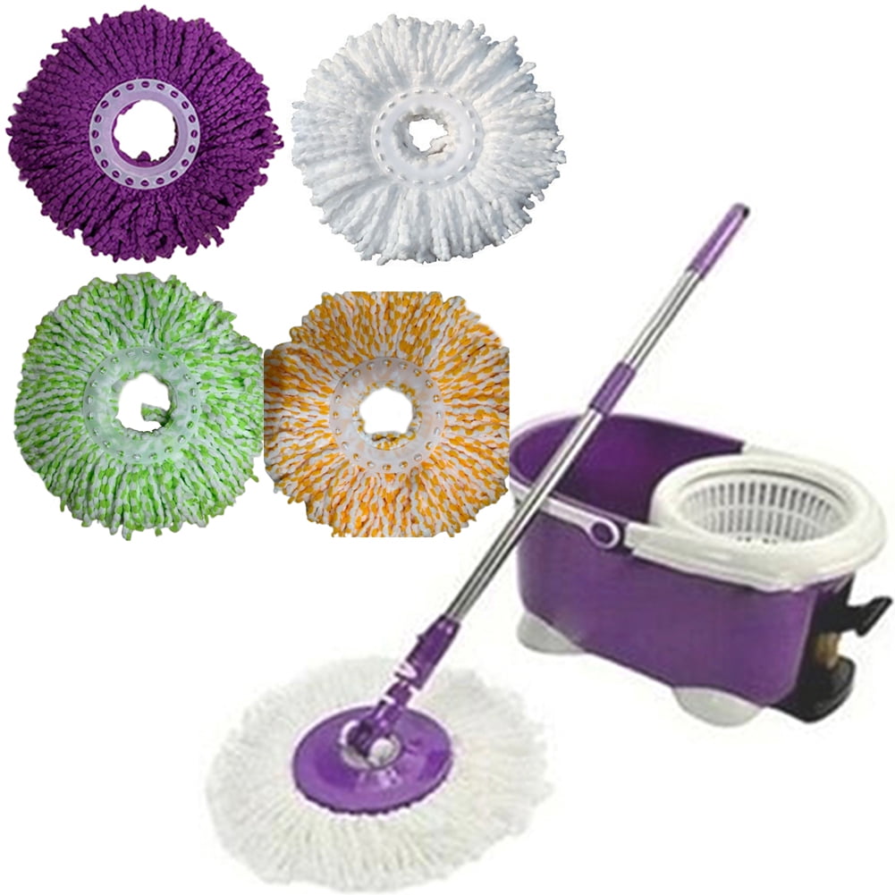Replacement Microfiber Mop Head Refill For Spin Mop 360° Easy Cleaning Home 