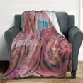 thumbnail image 4 of Sexy Margot Robbie Blanket Super Soft Throw Blanket Silky Flannel Lightweight for Sofa, Bed Blanket All Season Use 30""*40""（76 * 100cm）, Style, 4 of 6