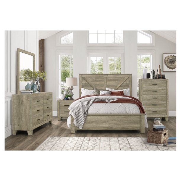 Shawn BrownGray Panel Bedroom Set