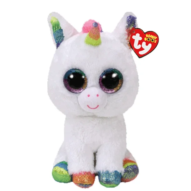 Muñeca de peluche de 15cm para niños, juguete suave de tortuga púrpura, ojo grande, gorro, zorro, unicornio, regalo de cumpleaños