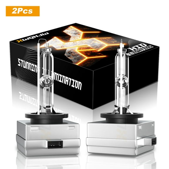 2x D1S/D1R/D1C HID Headlight Bulbs Replacement Hi/Lo Beam 300% Brightness 6000K Xenon White IP68