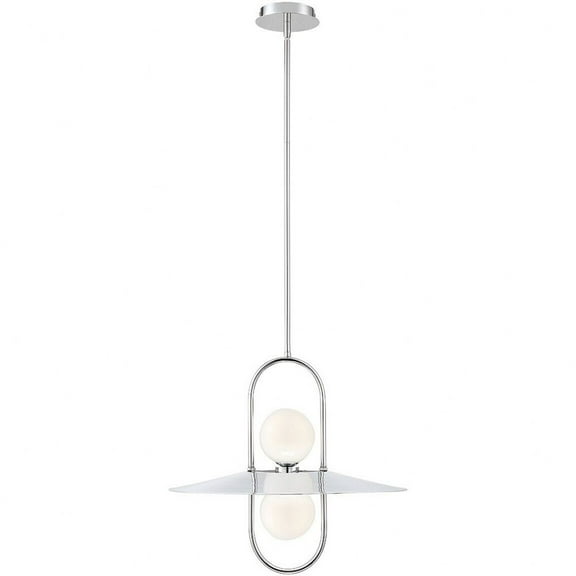 Eurofase Lighting - Millbrook - 20 Inch 20W 2 LED Chandelier-Chrome Finish