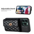 thumbnail image 4 of Nalacover for iPhone 14 Pro Crossbody Wallet Case, Elegant Premium PU Leather Shoulder Strap Lanyard Cover with Metal Lock Button Card Slots Soft Silicone Shockproof Case for iPhone 14 Pro,Black, 4 of 6