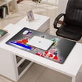 thumbnail image 3 of World Flag map Mouse Pad Extended Gaming Mouse Pad (31.5x15.7 in) Large Non-Slip Rubber Base Cute Mouse pad with Stitched Edges Full Desk Mousepad XXL, 3 of 6