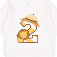 thumbnail image 3 of Inktastic 2nd Birthday Safari Lion 2 Year Old Toddler Sweatshirt, 3 of 4