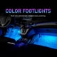 thumbnail image 4 of Nuevo Kit de luces LED para Interior de coche, tira de luz ambiental para pies, retroiluminación, 5V, USB, lámpara de neón decorativa para ambiente, accesorios para vehículos, 4 of 5