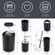 thumbnail image 4 of Juego De Accesorios De Baño De 6 Pzs, Artículos De Tocado Negro, 4 of 5