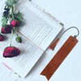 thumbnail image 3 of SKISUNO De Pagina De Cuero Color Marron Claro Perfecto Para Lectores Y Decoracion, 3 of 6