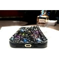 thumbnail image 3 of for iPhone 11 Pro Max Case for Women（6.5 inch），Very Shiny Luxury Bling Phone Case with 3D Glitter Sparkle Crystal Rhinestone Diamond Gems on Hard Reflective PC Back Cover for Girls（Black）, 3 of 7