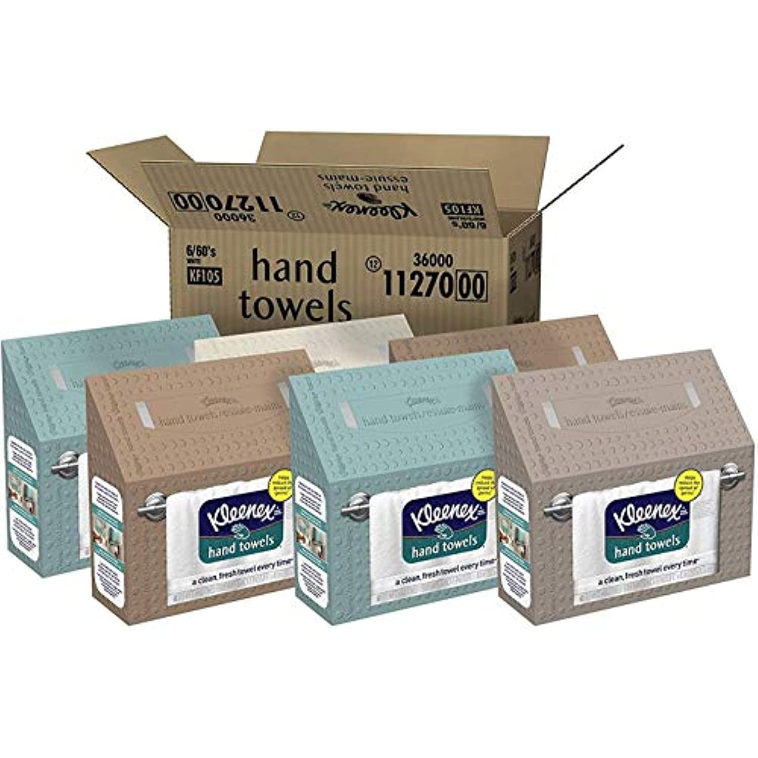 Kleenex Disposable Hand Towels Help Reduce The Spread Of Germs In The