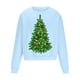 thumbnail image 3 of Sudadera sin capucha para hombre, cuello redondo, deportiva, con estampado de árbol de Navidad, sudadera con capucha, jersey de manga larga, blusa de poliéster para hombre, 3 of 4