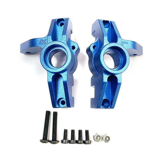 Soporte de cubo de dirección Vogacara de aleación de aluminio para 1/10 LOSI Baja Rey 4WD