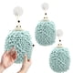 thumbnail image 1 of 3- Bathroom Chenille Hanging Hand Towel Balls- Super Absorbent Microfiber Soft Towel Drying Hand Balls With Hanging Loop For Home Bathroom Kitchen, 1 of 7