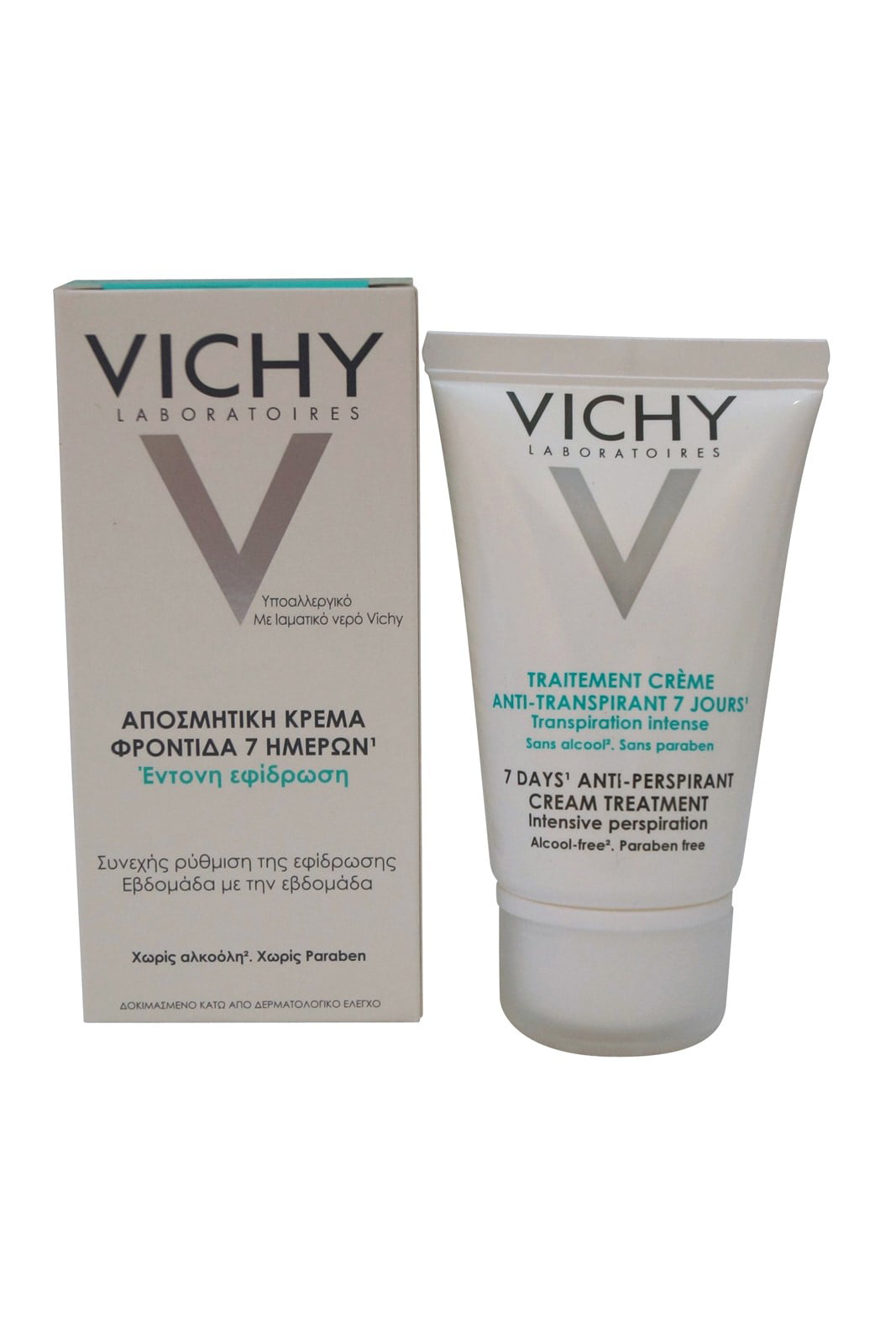 Kontur Trænge ind vulkansk Vichy 7 Days Anti-Perspirant Treatment Deodorant Cream for Women, 1 Oz -  Walmart.com