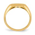 thumbnail image 2 of 14K Yellow Gold Men's Signet Ring, 2 of 5