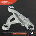 thumbnail image 4 of A-Premium 2 x Front Lower Control Arm with Ball Joint Compatible with Cadillac CTS 2003 2004 2005 2006 2007, 4 of 9