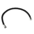 thumbnail image 3 of Braided PU Bracelet Leather Bangle Wristband Hand Chain Fashion 5mm 9mm, 3 of 8
