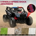 thumbnail image 4 of Eastvita 24V 2-Seater UTV Ride-On Car for Kids, 4WD, 4x75W Motors, Leather Seats, Music, Lights, 4 of 6