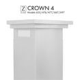 thumbnail image 5 of ZLINE Crown Molding Profile 4 for Wall Mount Range Hood (CM4-455/476/477/667/697), 5 of 11